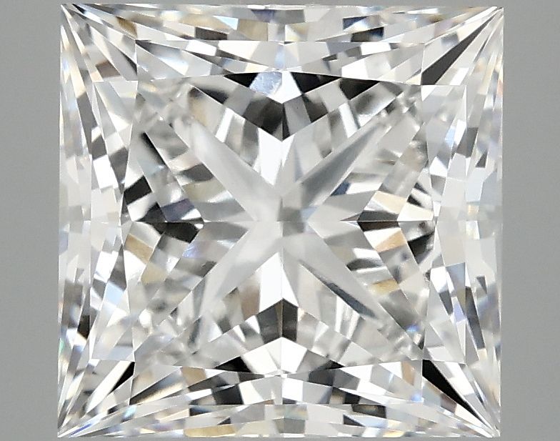 4.20 ct. princess Lab Grown Diamond front image
