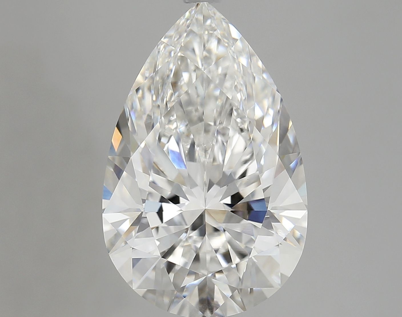 8.09 ct. pear Lab Grown Diamond front image