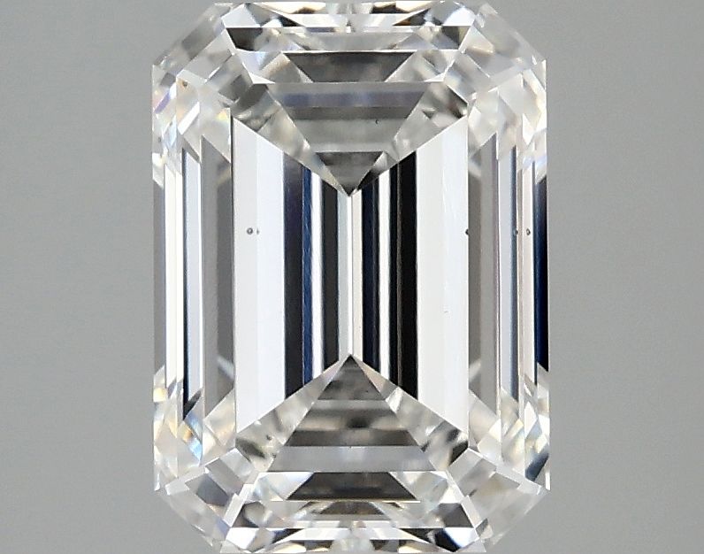 2.56 ct. emerald Lab Grown Diamond front image