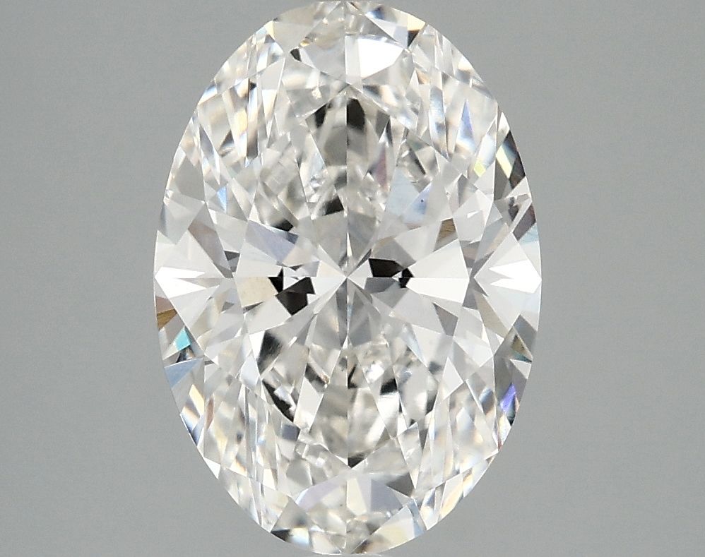 3.02 ct. oval Lab Grown Diamond front image
