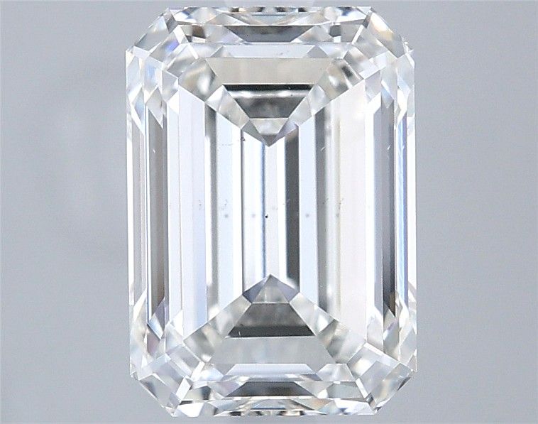 2.85 ct. emerald Lab Grown Diamond front image