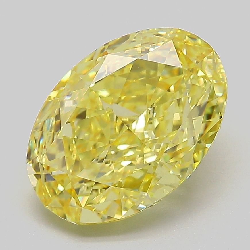 3.57 ct. oval Lab Grown Diamond front image