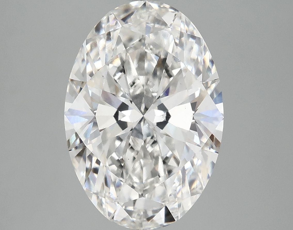 4.07 ct. oval Lab Grown Diamond front image