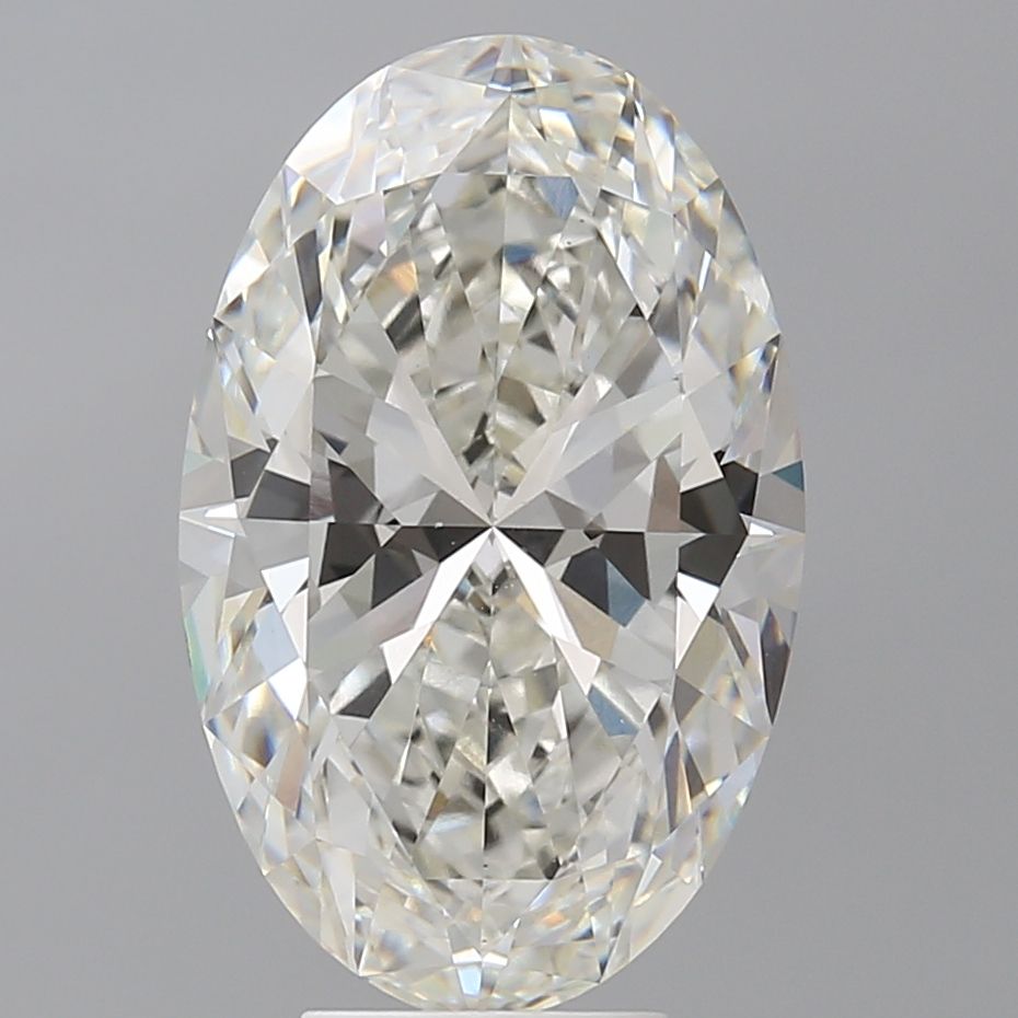6.07 ct. oval Lab Grown Diamond front image
