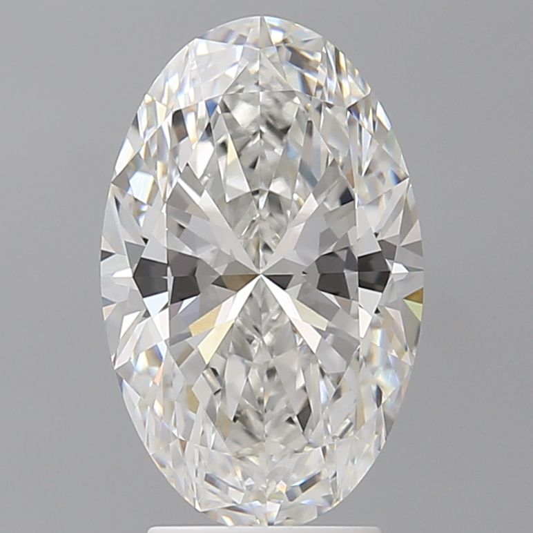 3.58 ct. oval Lab Grown Diamond front image