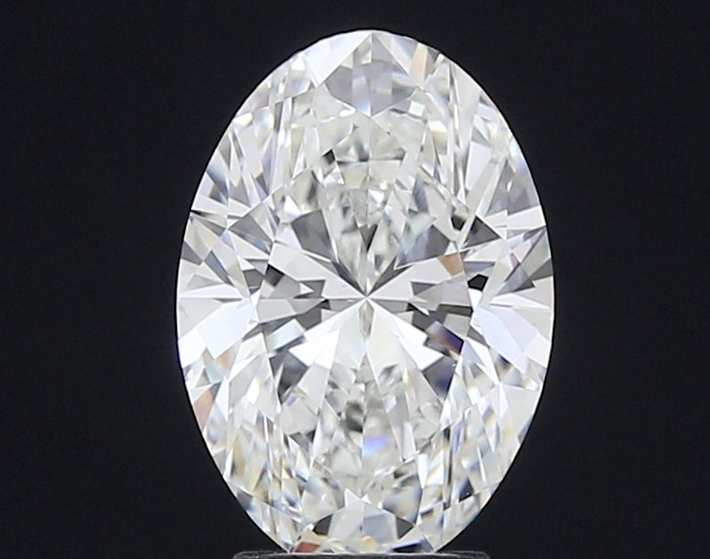 3.73 ct. oval Lab Grown Diamond front image