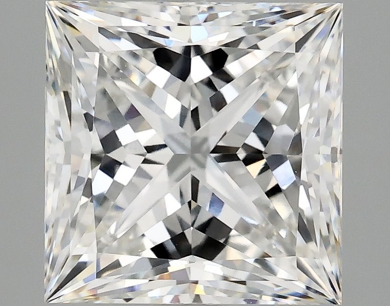 4.10 ct. princess Lab Grown Diamond front image