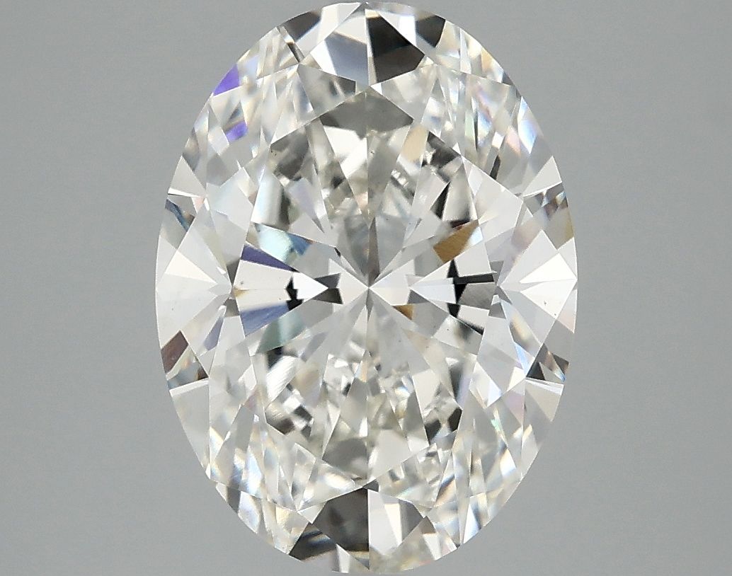 4.02 ct. oval Lab Grown Diamond front image