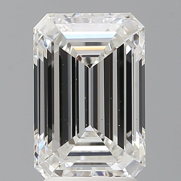 3.04 ct. emerald Lab Grown Diamond front image