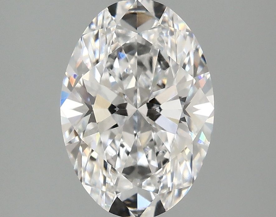 2.08 ct. oval Lab Grown Diamond front image