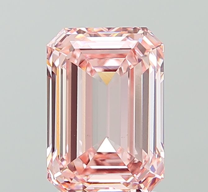 2.54 ct. emerald Lab Grown Diamond front image