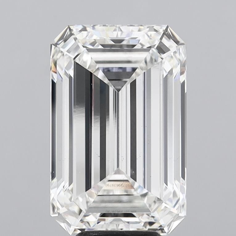 7.56 ct. emerald Lab Grown Diamond front image