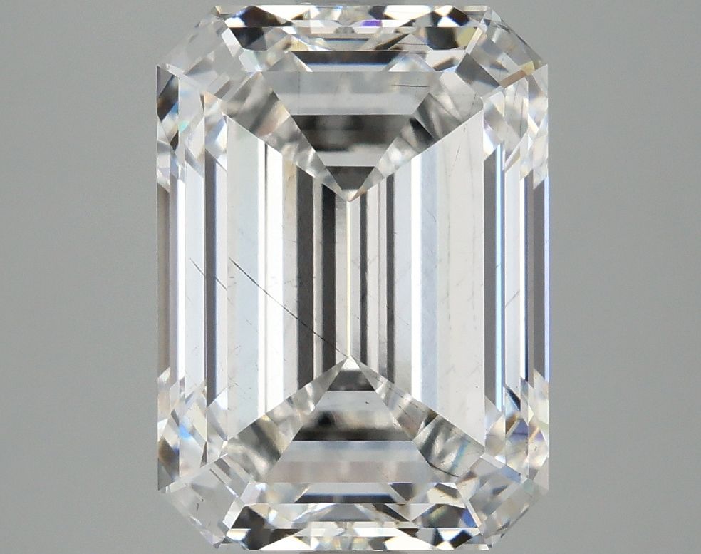 5.10 ct. emerald Lab Grown Diamond front image