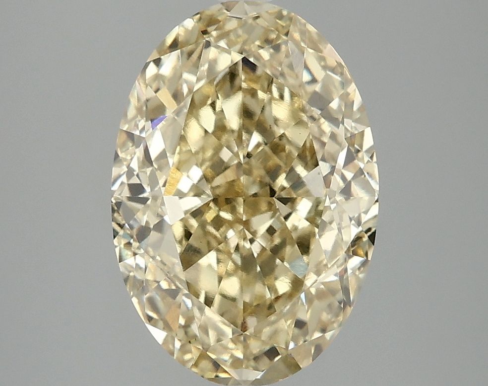 4.08 ct. oval Lab Grown Diamond front image