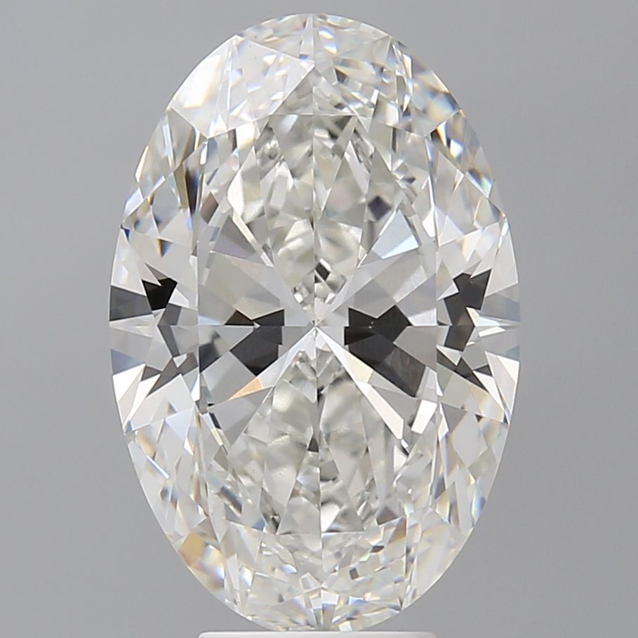 6.56 ct. oval Lab Grown Diamond front image