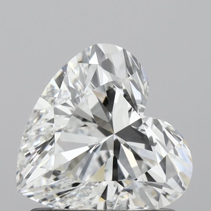 1.14 carat d VS2 EX Cut IGI heart diamond