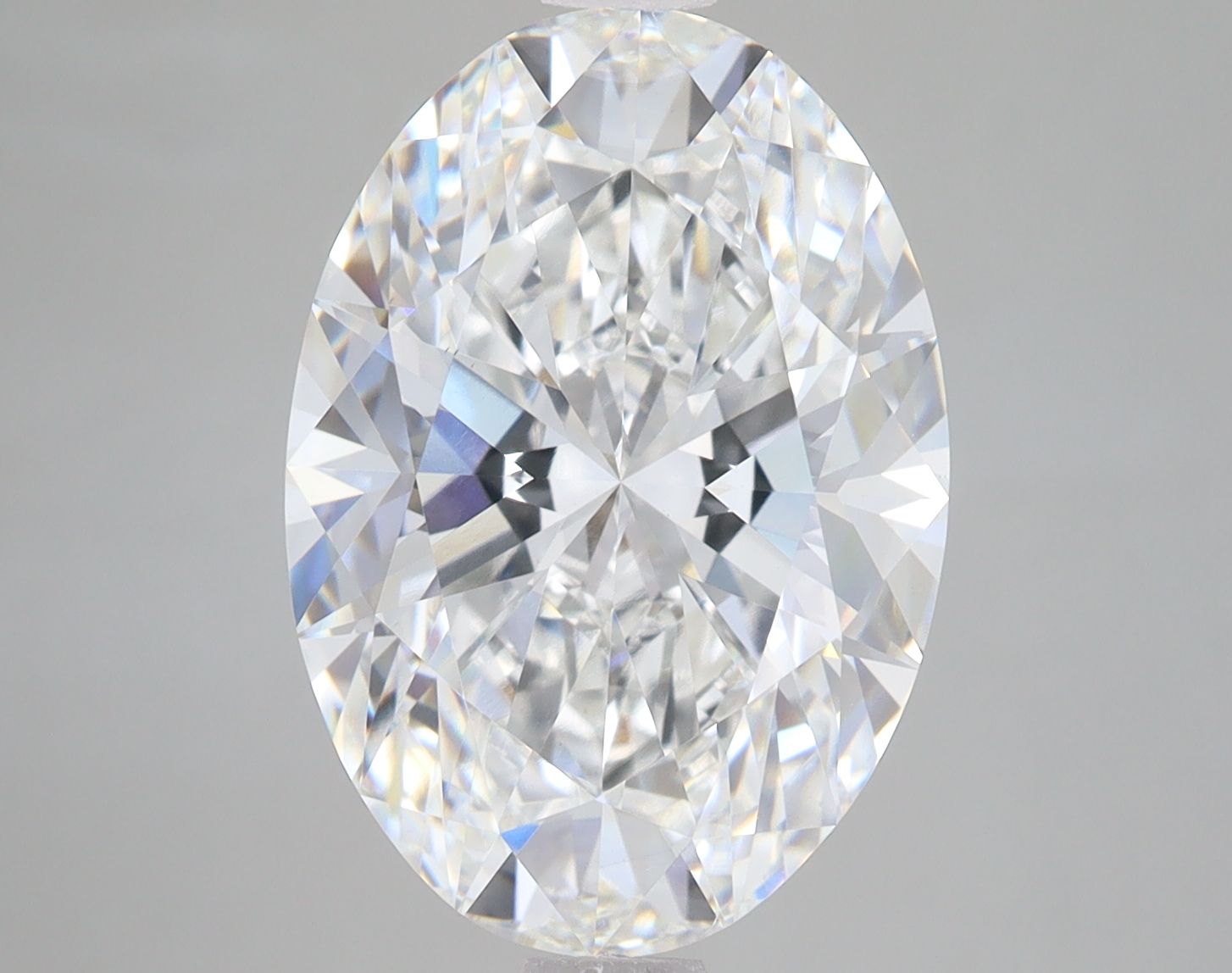 7.07 ct. oval Lab Grown Diamond front image