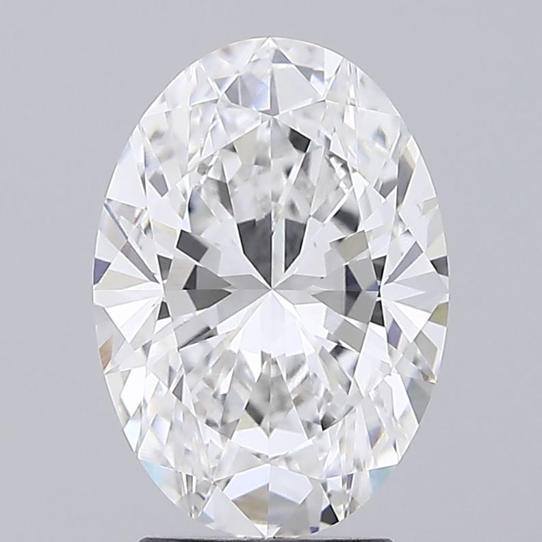 3.15 ct. oval Lab Grown Diamond front image