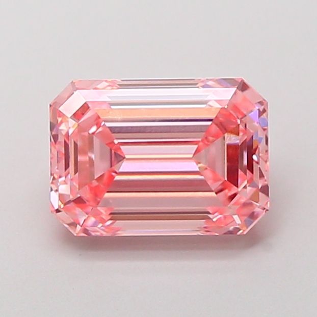 EMERALD 2.09ct Fancy Intense Pink VVS2 – EX EX STG