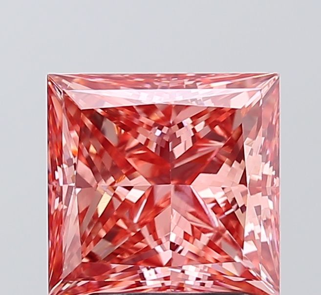 2.89 ct. princess Lab Grown Diamond front image