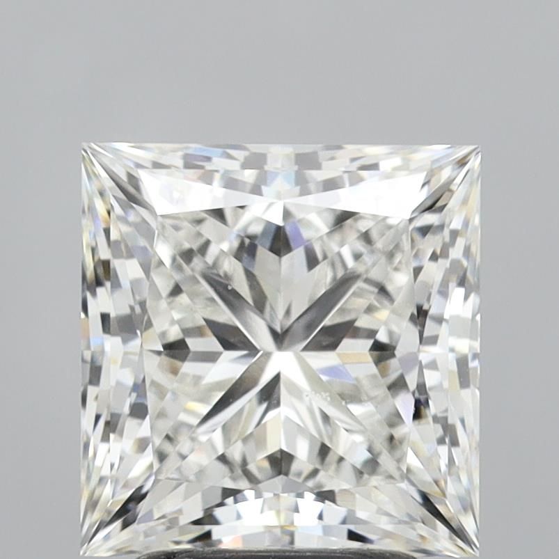 3.22 ct. princess Lab Grown Diamond front image