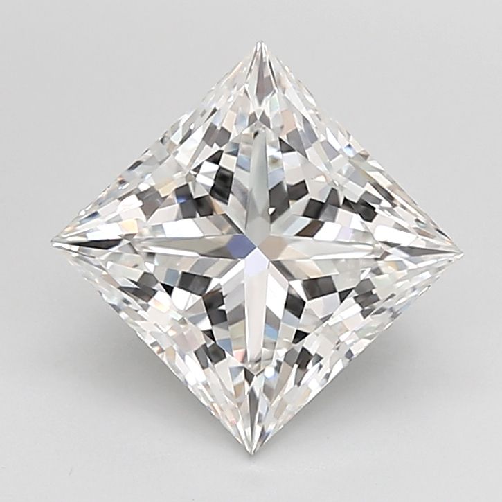 3.52 ct. princess Lab Grown Diamond front image