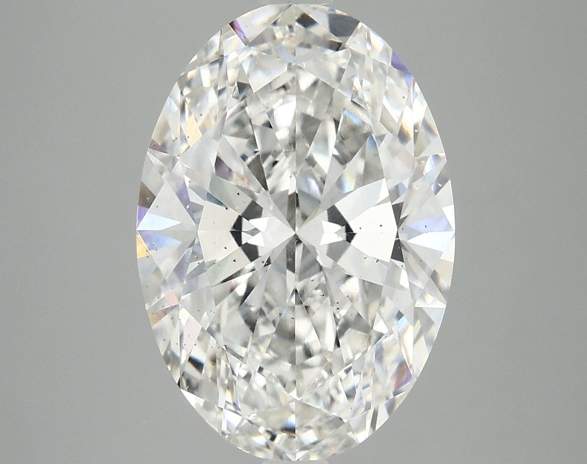 5.00 ct. oval Lab Grown Diamond front image
