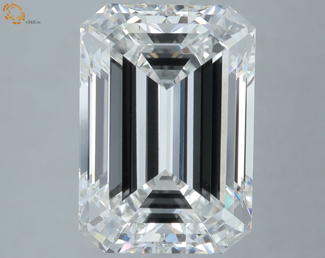5.39 ct. emerald Lab Grown Diamond front image