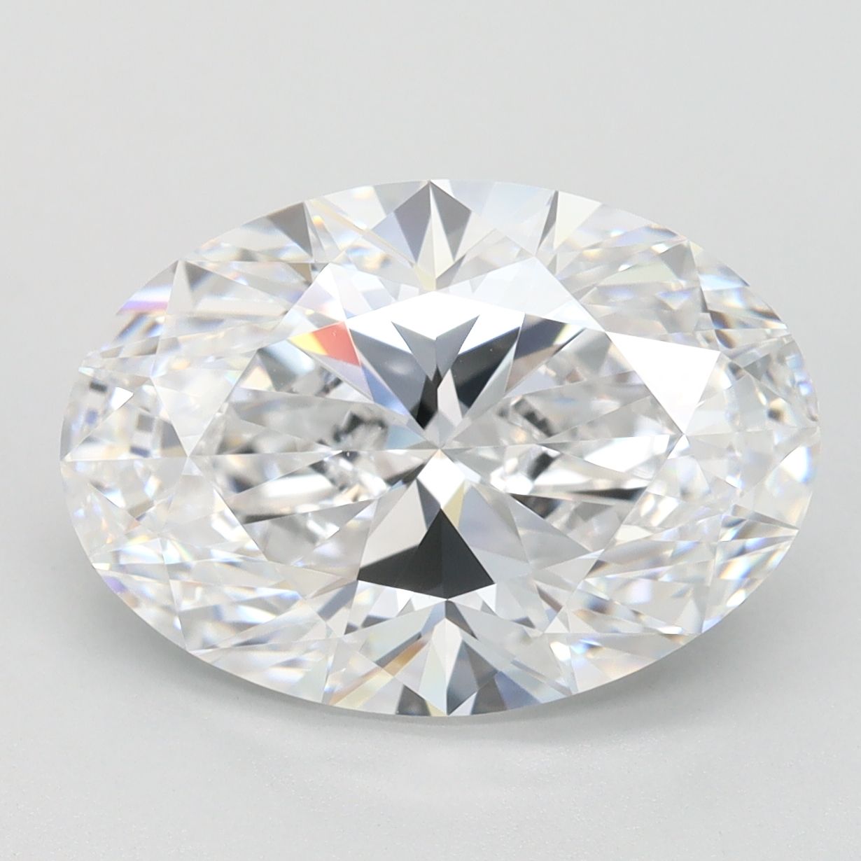 4.13 ct. oval Lab Grown Diamond front image