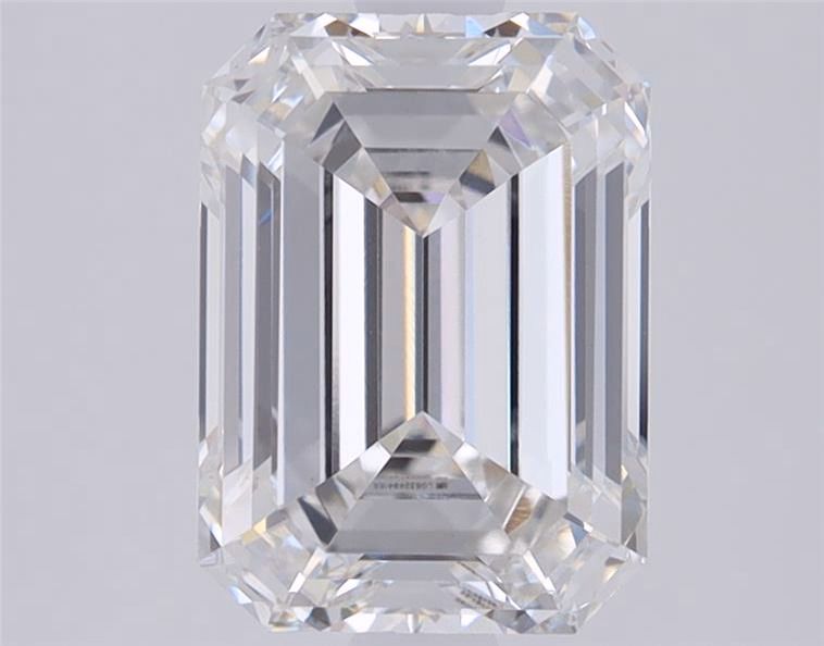 5.04 ct. emerald Lab Grown Diamond front image