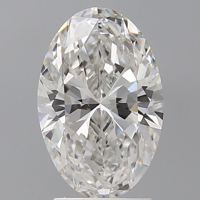 2.59 ct. oval Lab Grown Diamond front image