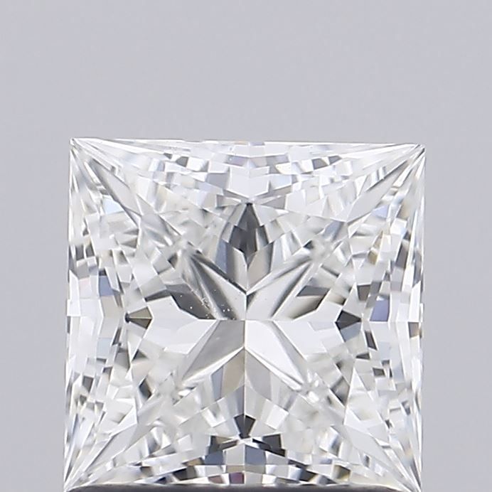 5.10 ct. princess Lab Grown Diamond front image