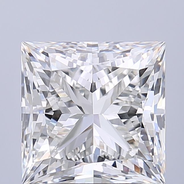 3.02 ct. princess Lab Grown Diamond front image