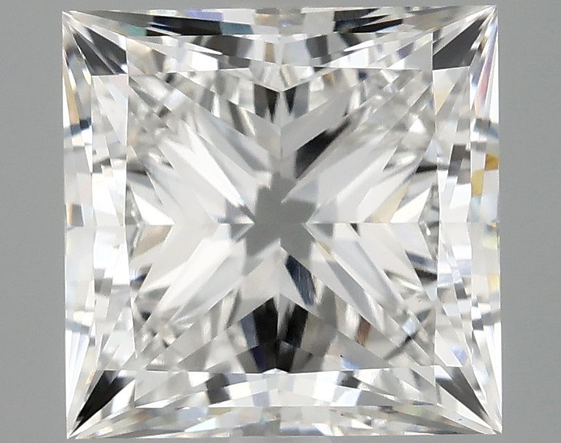 4.95 ct. princess Lab Grown Diamond front image
