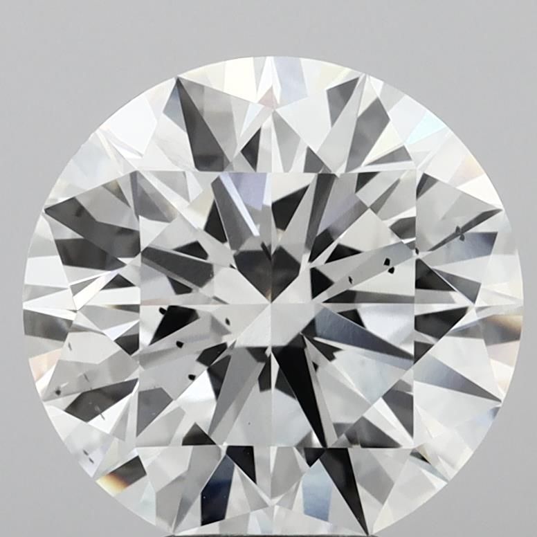 6.01 ct. round Lab Grown Diamond front image