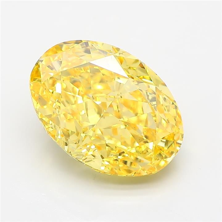 7.06 ct. oval Lab Grown Diamond front image