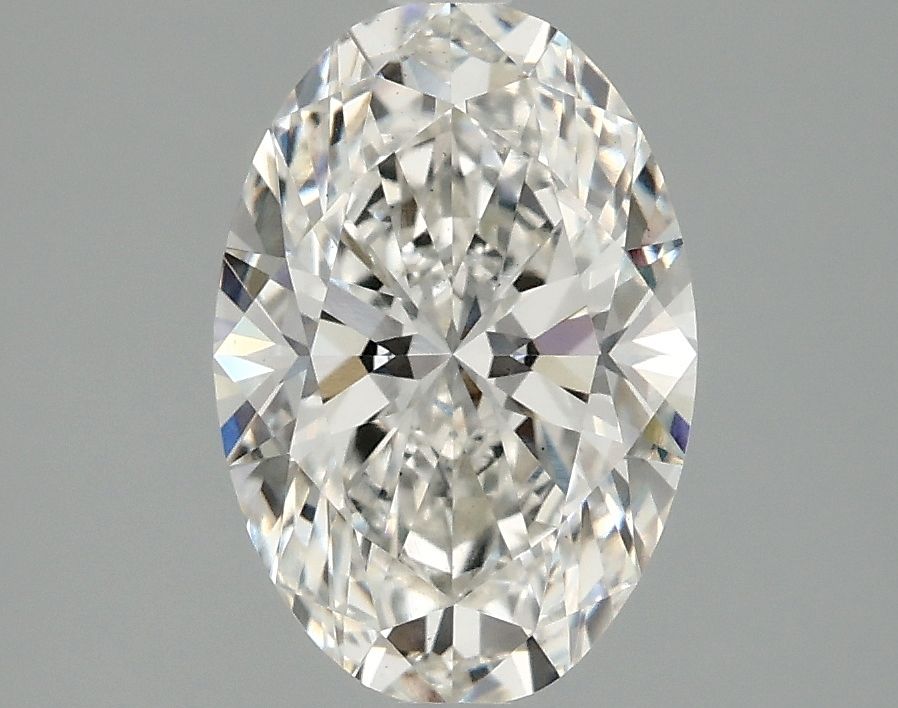 2.10 ct. oval Lab Grown Diamond front image