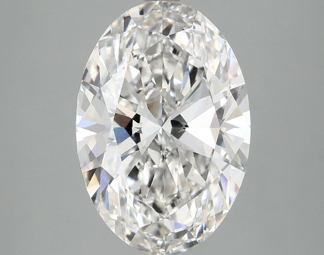 4.08 ct. oval Lab Grown Diamond front image