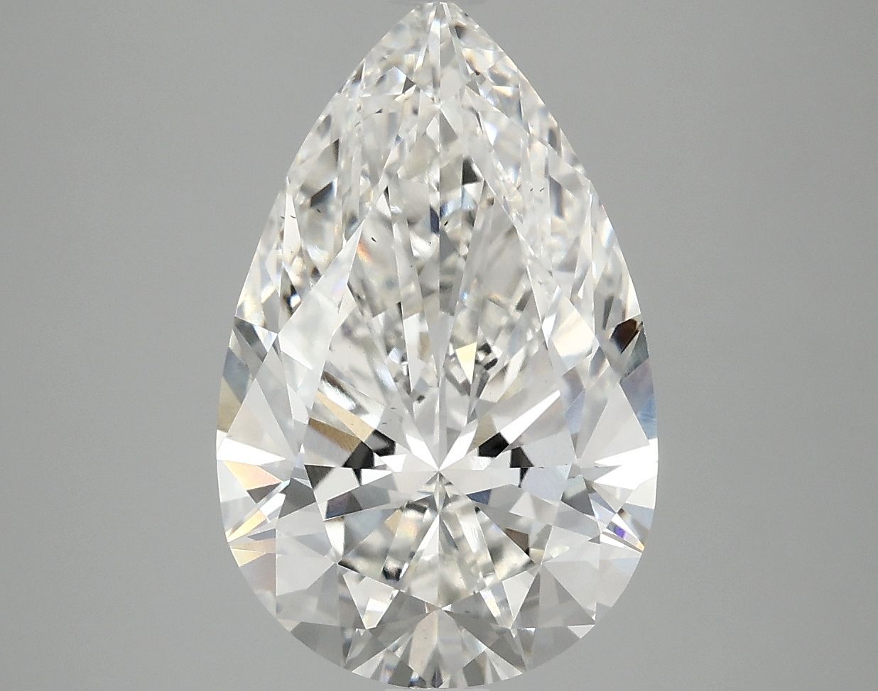 4.08 ct. pear Lab Grown Diamond front image