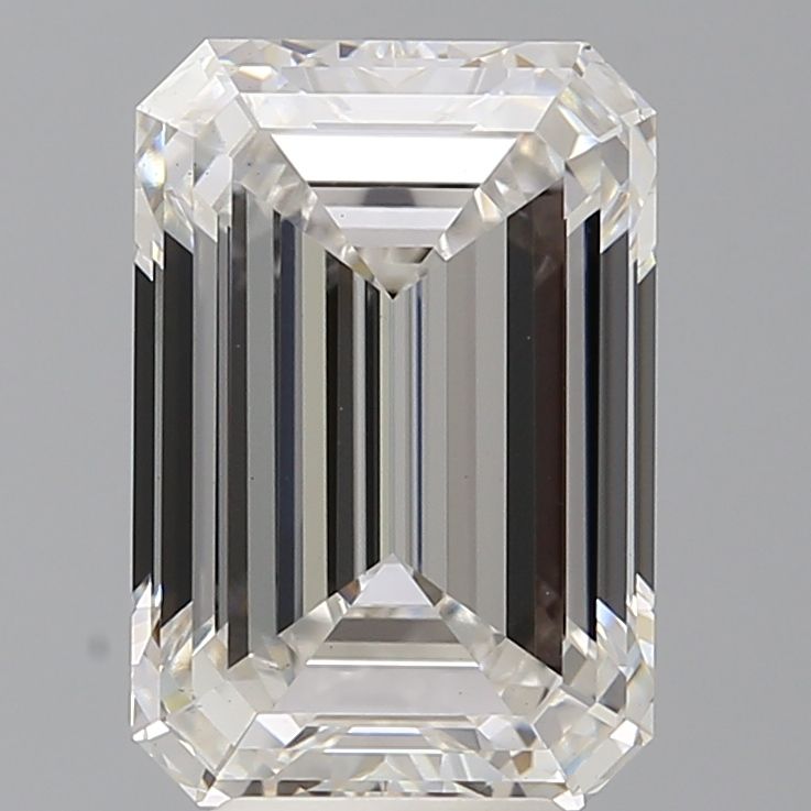 5.57 ct. emerald Lab Grown Diamond front image