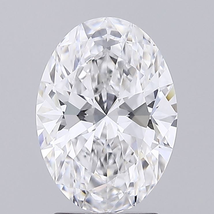2.64 ct. oval Lab Grown Diamond front image