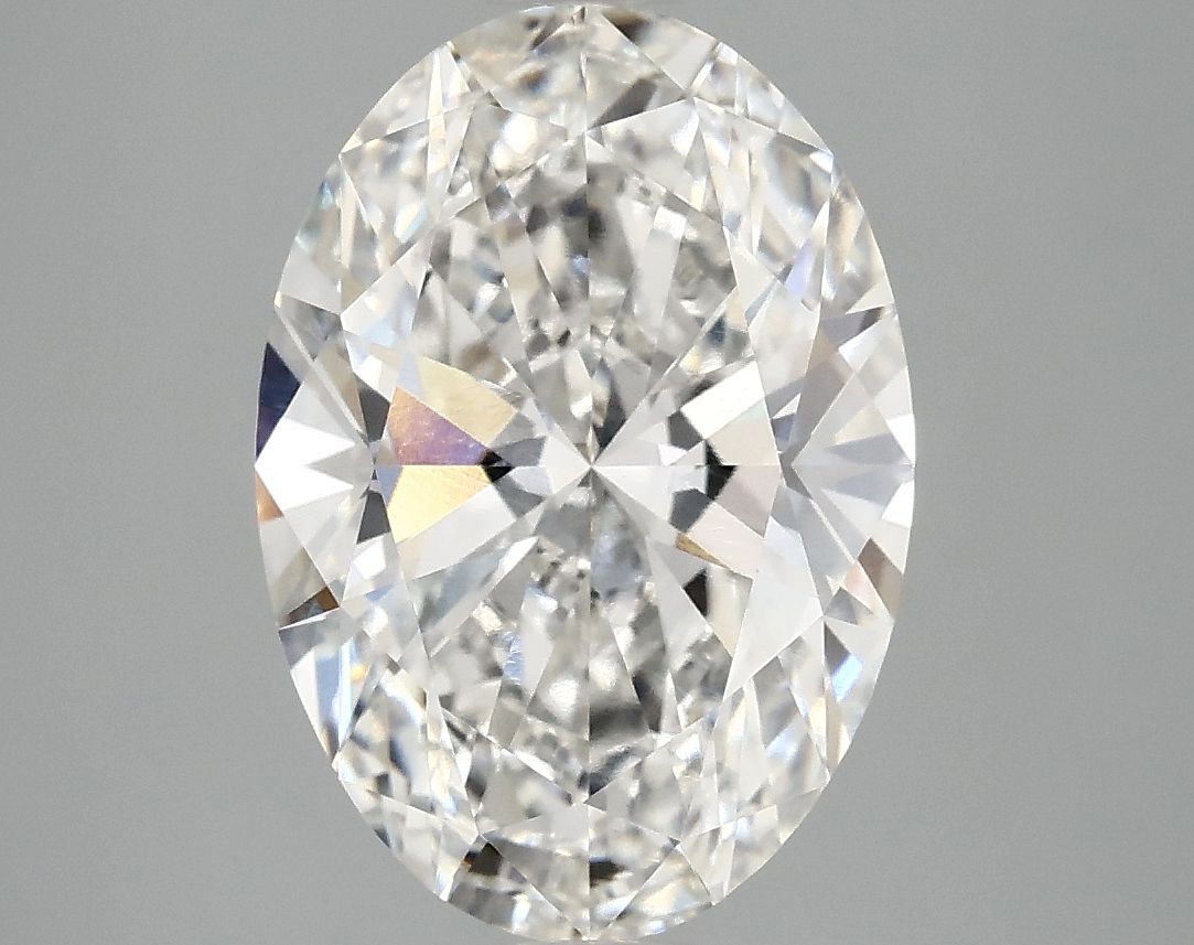 3.87 ct. oval Lab Grown Diamond front image