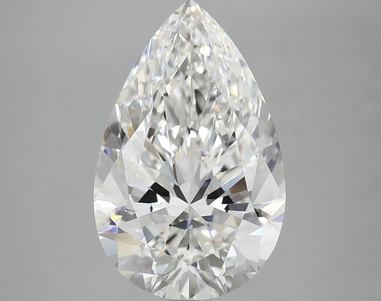 5.07 ct. pear Lab Grown Diamond front image