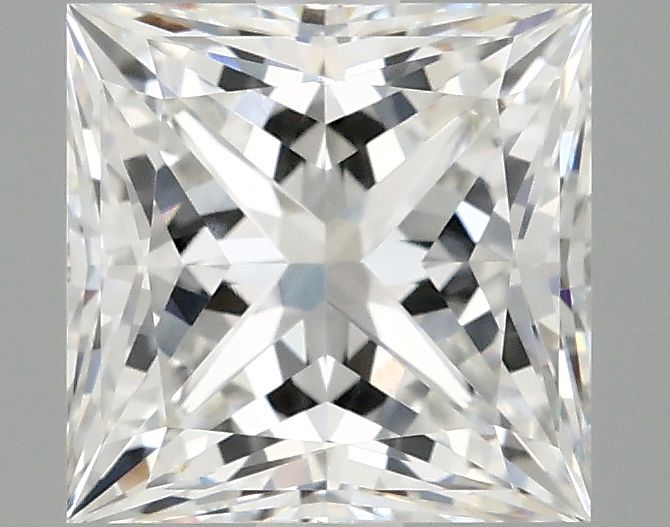 2.10 ct. princess Lab Grown Diamond front image