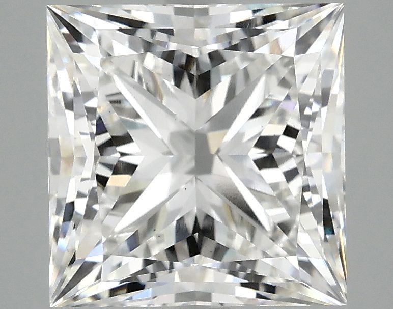 4.17 ct. princess Lab Grown Diamond front image