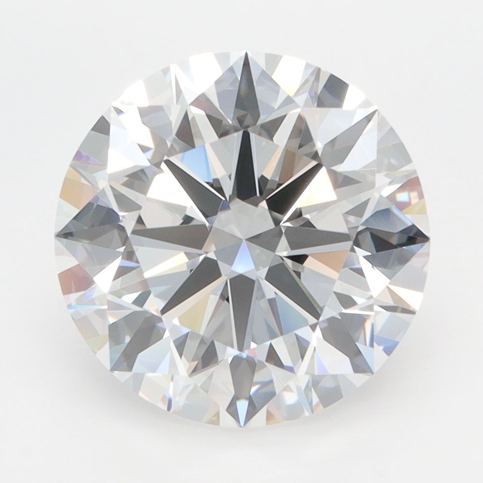 Diament LG okrągły, 4.33 ct, D, IF, szlif ID