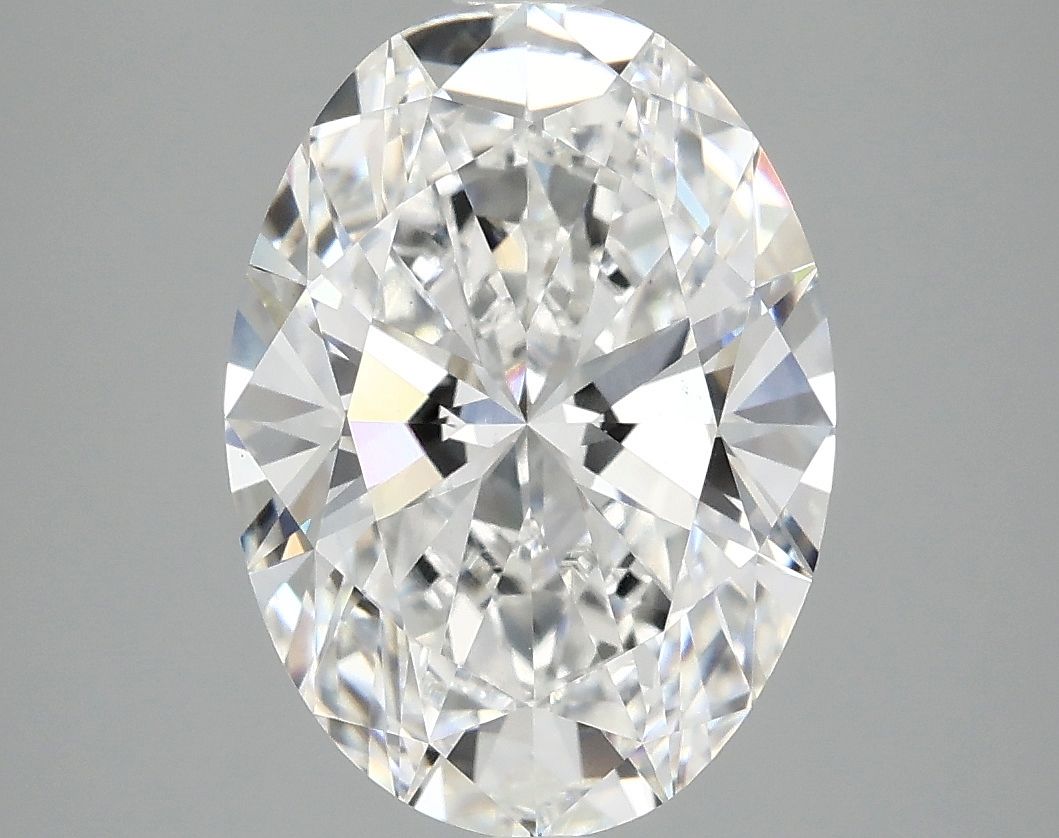 3.90 ct. oval Lab Grown Diamond front image