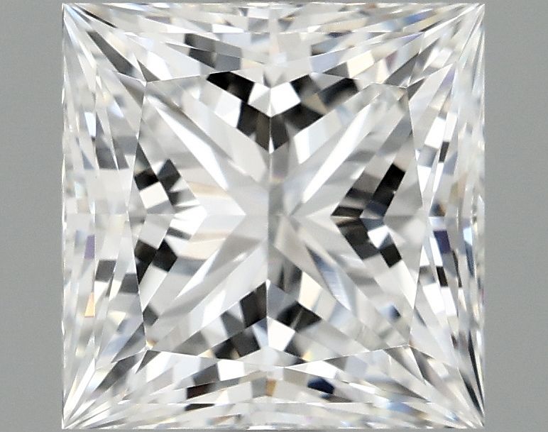 2.10 ct. princess Lab Grown Diamond front image