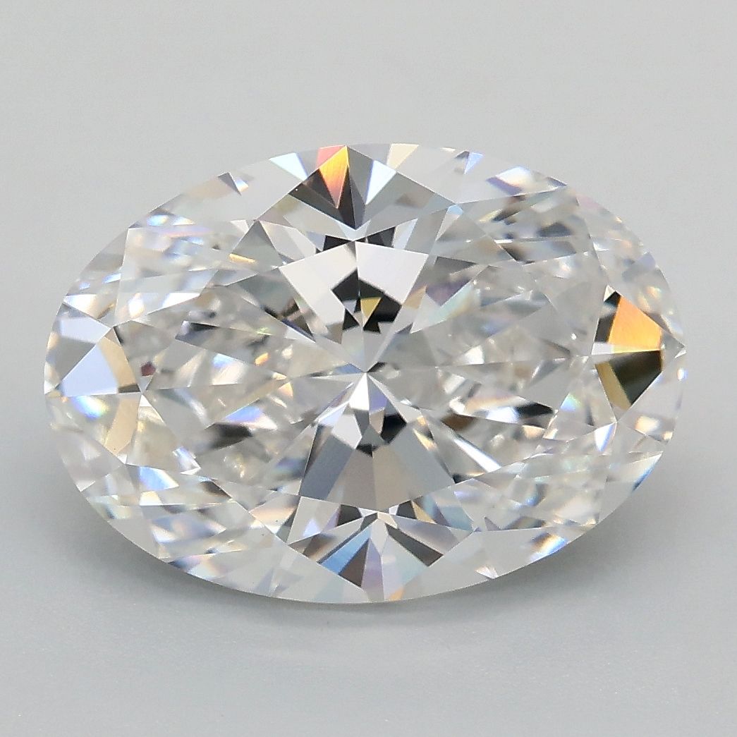 3.50 ct. oval Lab Grown Diamond front image