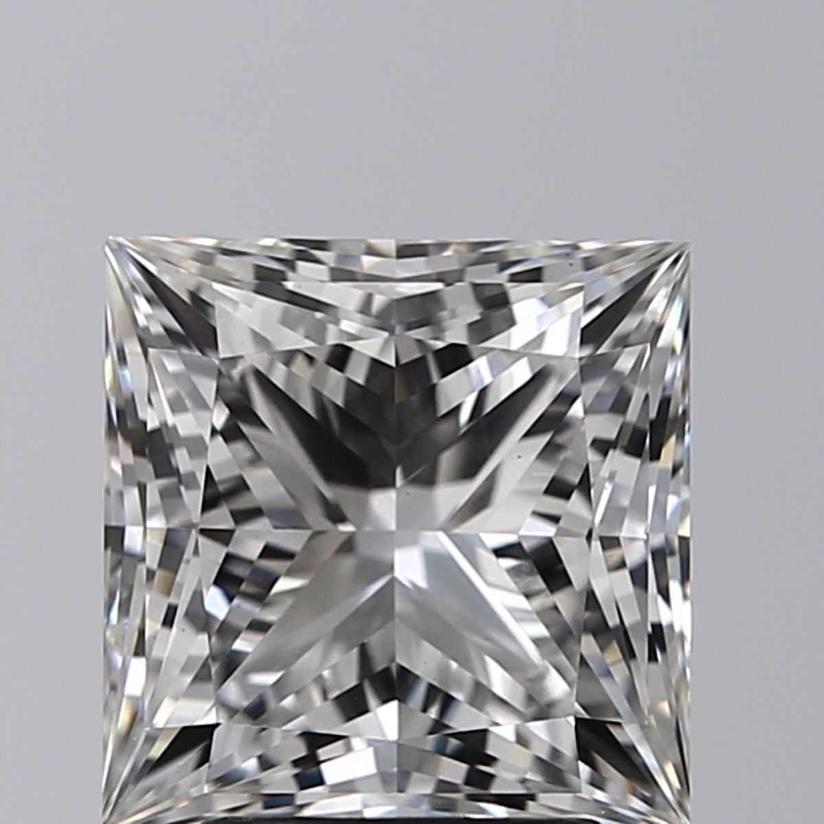 3.02 ct. princess Lab Grown Diamond front image